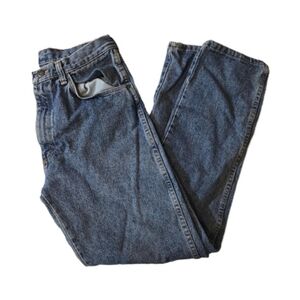 Wrangler‎ Men's Straight Leg Blue Jeans Size 33x32